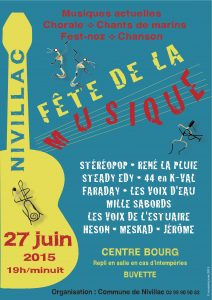 Affiche fete zic 2015